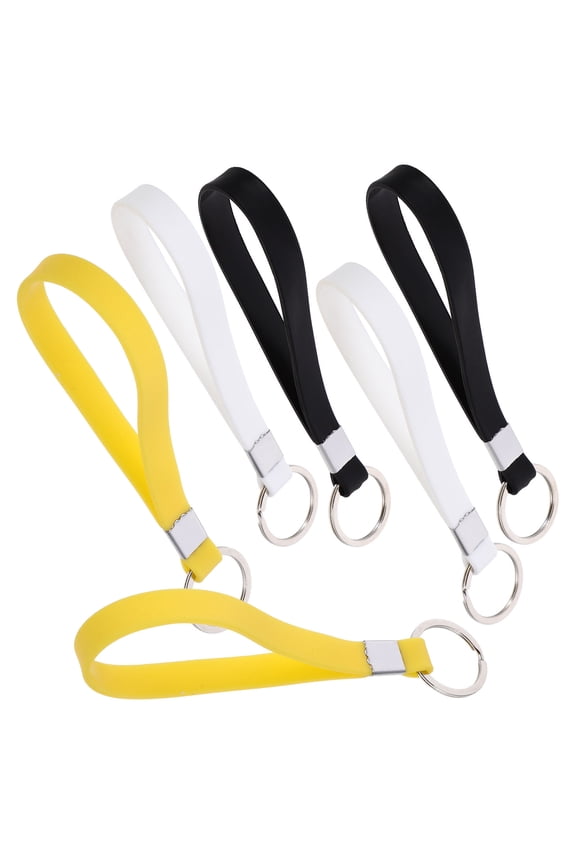 6-Pack Elastic Wrist Key Holders in Assorted Colors, and Ideal for Outdoor Activities