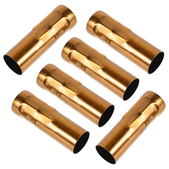 Minkissy 6Pcs Golden Lamp Shade Ring Iron Material For Chandelier Parts With Design For Home Decor