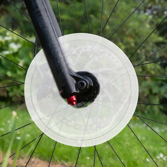 Minkissy 6Pcs Road Bike Gear Guards Dirt Proof Protective Covers for Outdoor Cycling Accessories