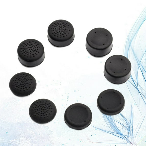 Minkissy 8Pcs Controller Accessories Joystick Grip for Gamepad Thumb Stick Caps and Dirt
