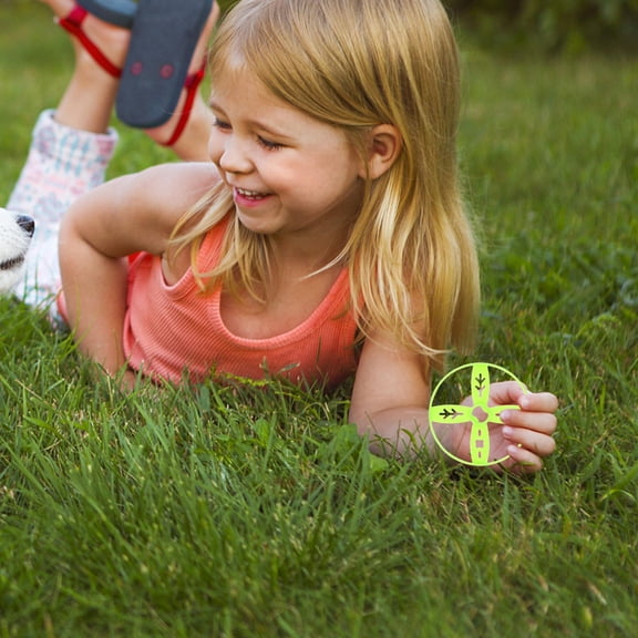 Minkissy 8Pcs Kids Flying Discs Outdoor Toys for Motor Skills Development and Active Play