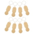 thumbnail image 1 of Minkissy Unique Shape Trolley Tokens Keyrings for Friends, Key Chain Accessories, 1 of 8