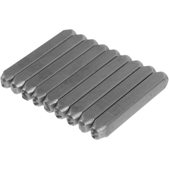 Minkissy 9Pcs Number Stamp Set for Jewelry Stamping Kits and Metal Punch