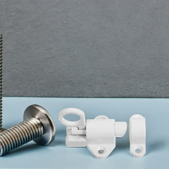 Minkissy Aluminum Alloy Security Spring Latch for Homeowners with Modern Interior Design 1 Set