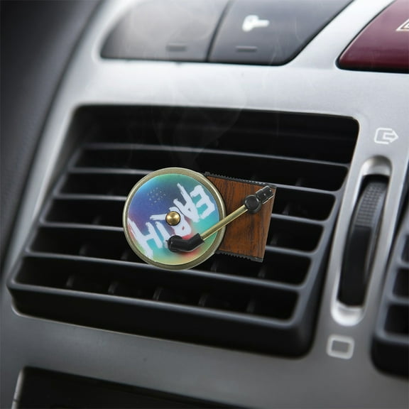 Minkissy 18pcs Assorted Color Car Air Freshener Turntable Record Player Scent with Natural Ingredients and Pleasant