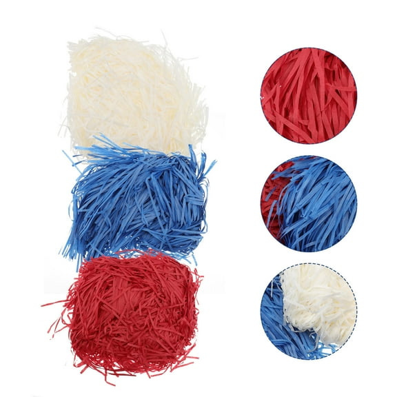 Minkissy Beige 6Pack Shredded Paper Decor for Festive Tissue Paper and Easter 3.9x2.4in