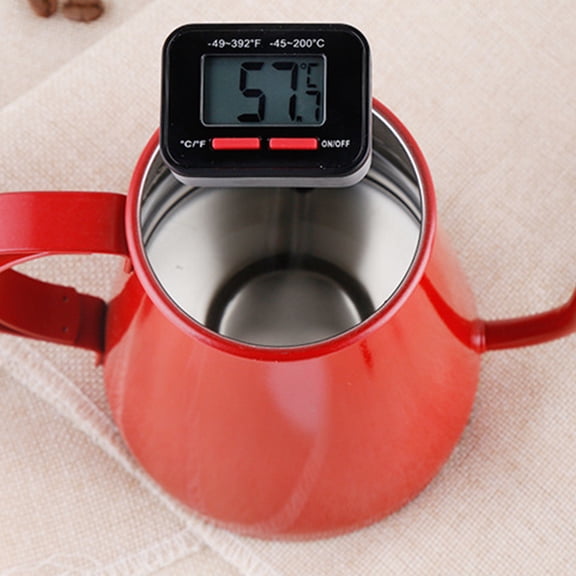 Minkissy Beverage Thermometer Stainless Steel For Adults 1Set