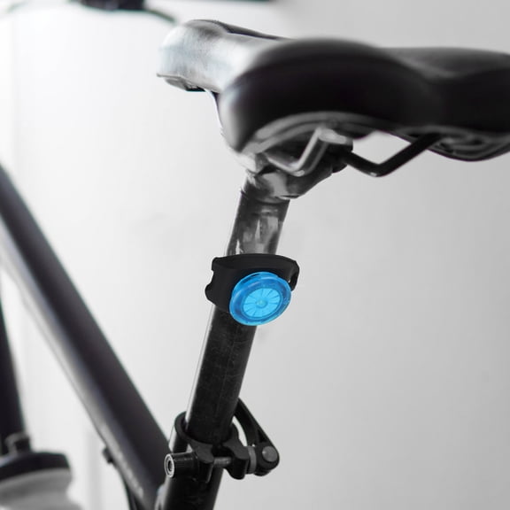 Minkissy Bicycle Tail Light Blue Safety Enhancement For Night Riding 1Pcs