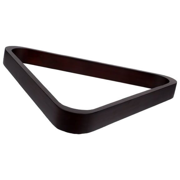 Minkissy Billiard Balls Holder Triangle Billiard Frame Black 1Pcs