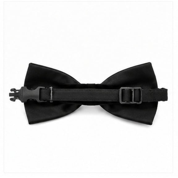 Minkissy Pet Bow Tie Black Adjustable Bowknot Collar for Dogs and Cats