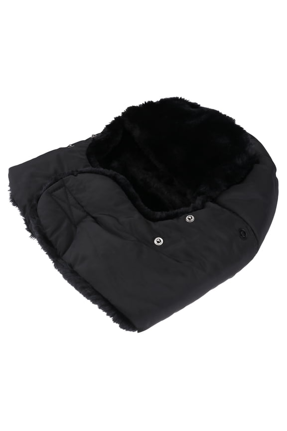 Black Winter Warm Hat with Plush Lining for Skiing, Hiking, Snowboarding & Outdoor Winter Sports