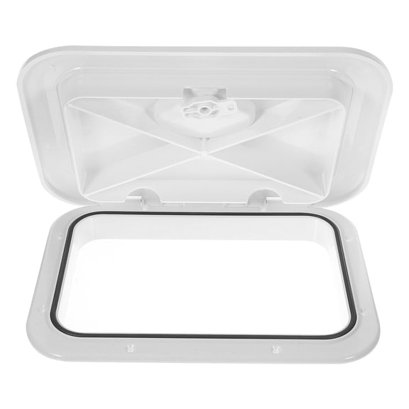 Minkissy Boat Hatch Replacement Cover Access Hatch With Lid Hinges Easy To Install For Rv Yacht And Deck Use