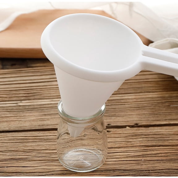 Minkissy White Plastic Funnel Cake Baking Accessories Tool, 1 Piece for Easy Baking