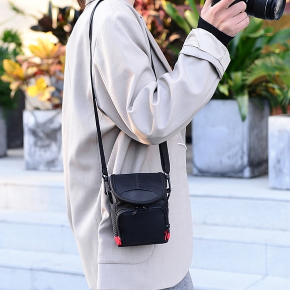 Minkissy Camera Bag with Multiple Storage Pockets, Adjustable Straps, and Design for Travel, Photography, and Outdoor Use