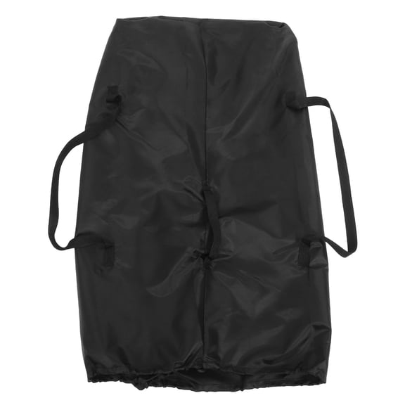 Minkissy Black Checkered Stroller Travel Storage Bag for Parents, Convenient Carrying Organizer, and Lightweight, 1 Piece