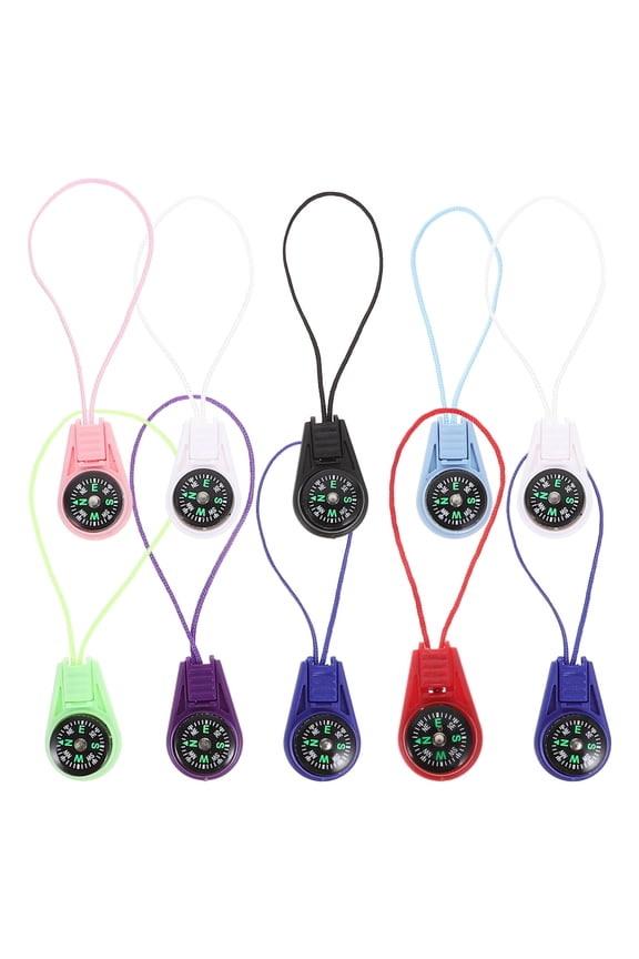 20Pcs Compass Portable Keychain Small Outdoor Camping Tool