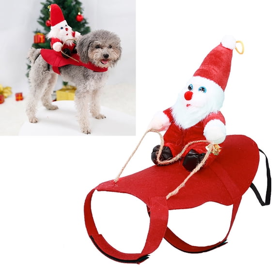 Minkissy Red Pet Cat Coat Costume for Kittens, Perfect Christmas Party Outfit, 1 Set