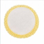Minkissy Double Sided Wool Buffing Pad for Car Polishing and Waxing, Yellow