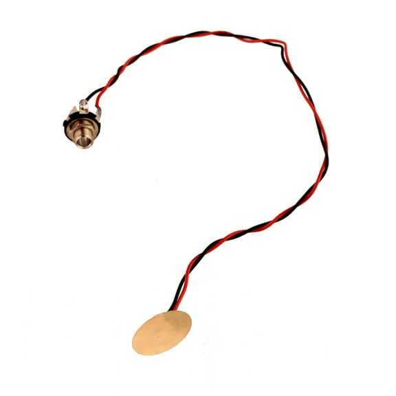 Minkissy Drum Trigger Transducer Single Piezo Pickup for Acoustic String Instruments Guitar Mandolin Multi Color