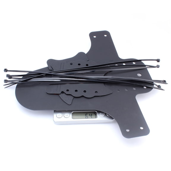 Minkissy Durable Red Mud Guard Mountain Bike Front and Rear Easy to Install and Remove