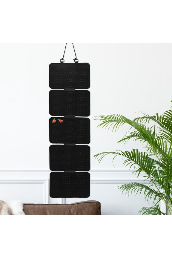 Earring Organizer Wall Hanging Jewelry Organizer Felt Brooch Display 1Set for Closet