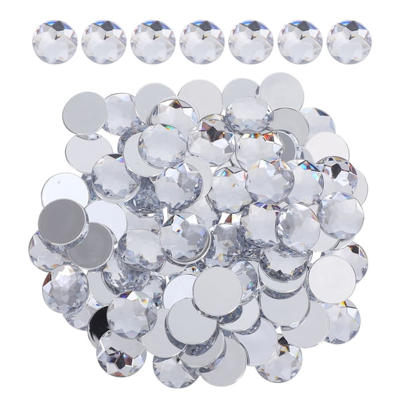 Minkissy Fake Rocks White Acrylic for Party Supplies Props Theatrical Performances 100Pcs