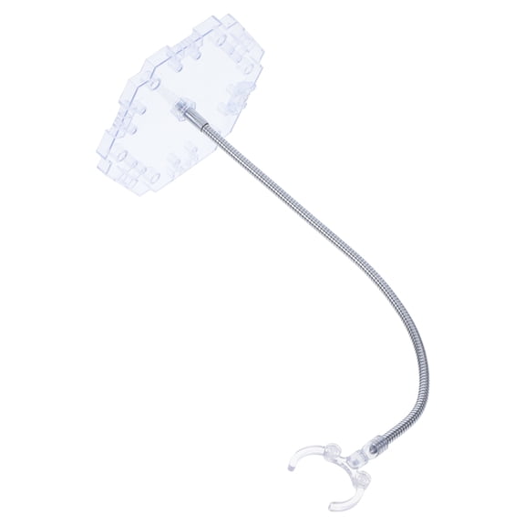 Minkissy Transparent Figurine Display Stand Model Support for Collectors Displaying Action Figures 1 Pack