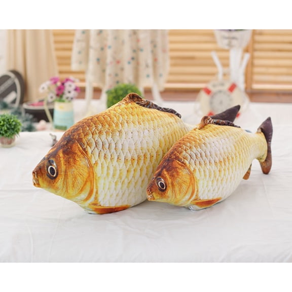 Minkissy Fish Stuffed Animals Multi Short Plush for Imagination Enhancement Car Decoration 1Pack