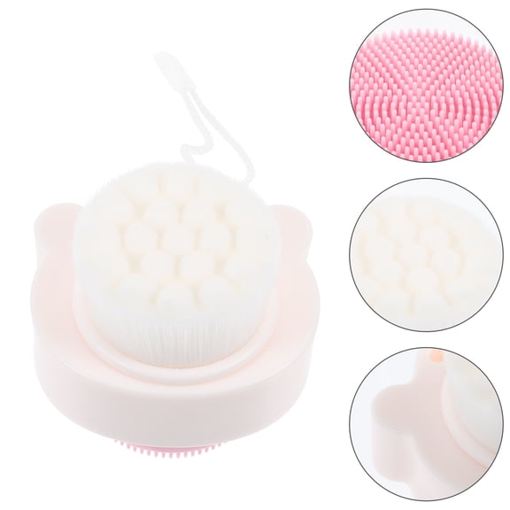 Minkissy Silicone Face Scrubbers Facial Cleansing Brush 1Pack