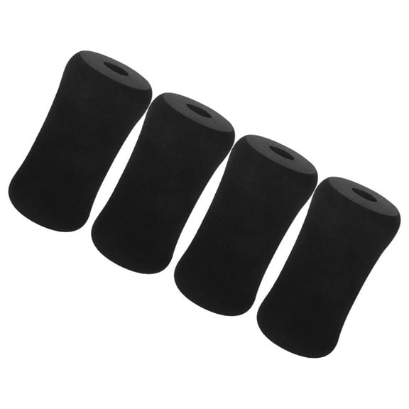 Minkissy Black Foam Roller for Exercise, Fitness Training, Gym Workout, Muscle Recovery, Physical Therapy, Rubber Foam Roller