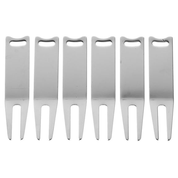 Minkissy Golf Divot Tools with Metal Markers 6 Pieces Golf Accessories Set