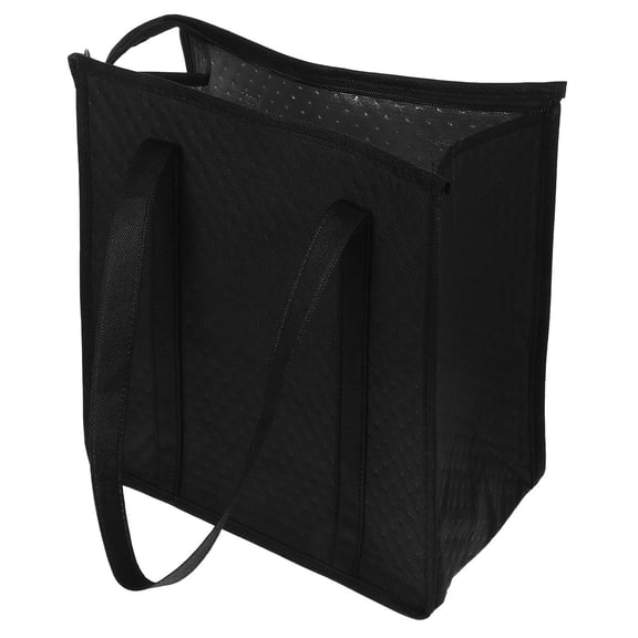 Minkissy Thermal Shopping Bags Black 1Pack