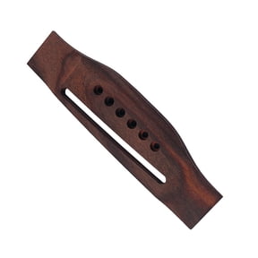 Minkissy Guitar Bridge for Acoustic Guitar Rosewood Performance 1Pack Replacement Part