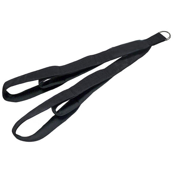 Minkissy Gym Pull Down Rope Black Triceps Cable Attachment for Home and Gym Use