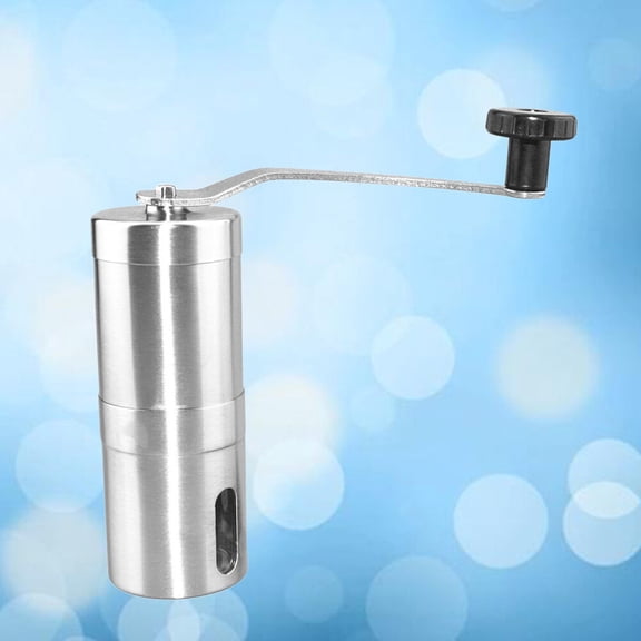 Minkissy Portable Manual Coffee Bean Stainless Steel Handheld Coffee Mill for Home and Travel Use