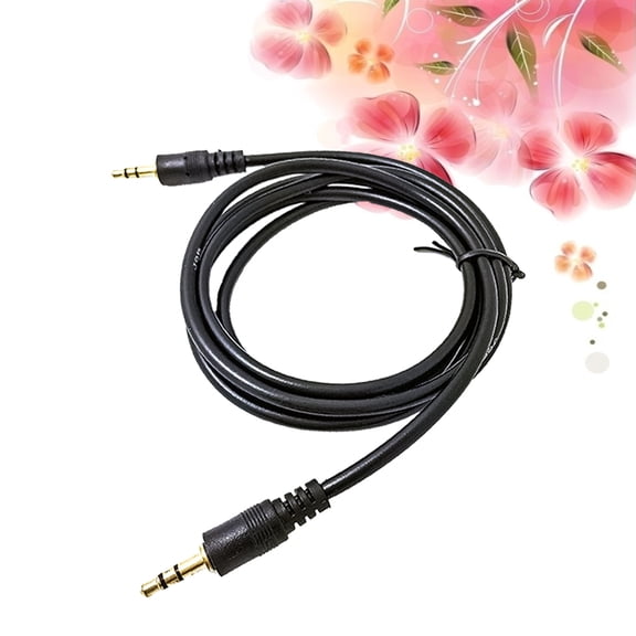 Minkissy Headphone Extension Lead Audio Cable Nylon Sharing for Car Use 1Pcs