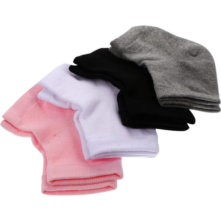 Minkissy Heel Protectors High Heel Protectors 4 Pairs Moisturizing Socks Cracked Heel Dry Feet Open Toe Socks Heel Protectors High Heel Protectors