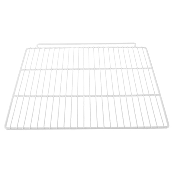 Minkissy Iron Wire Shelf Divider White Steel Food Organization for Supermarket 1Pack