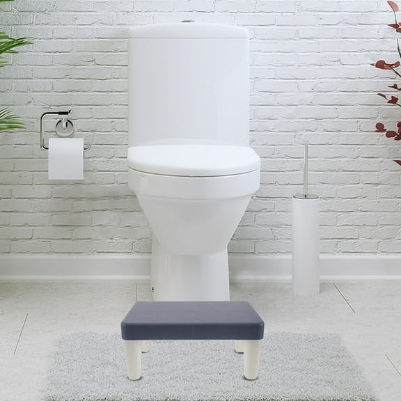 Minkissy Kids Step Stool Sky Non- Rectangular Toddler Bathroom Stool PP Plastic Furniture