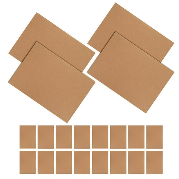 Minkissy Large Flat Cardboard Sheets for Painting Use and 3D Sculpture Crafting