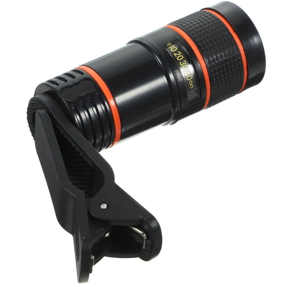 Minkissy Macro Lens for Phone Black ABS ClipOn Durable Clear Image Quality 36 cm Distance