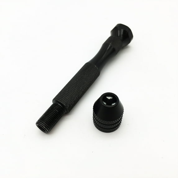 Minkissy Manual Hand Drill with 10-Piece Assorted Bits Set for Crafting and Home Improvement Projects