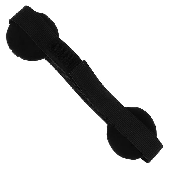 Minkissy Mens Turban Head Wrap Black Round 1Pack Adjustable Fit For Wig Wearers