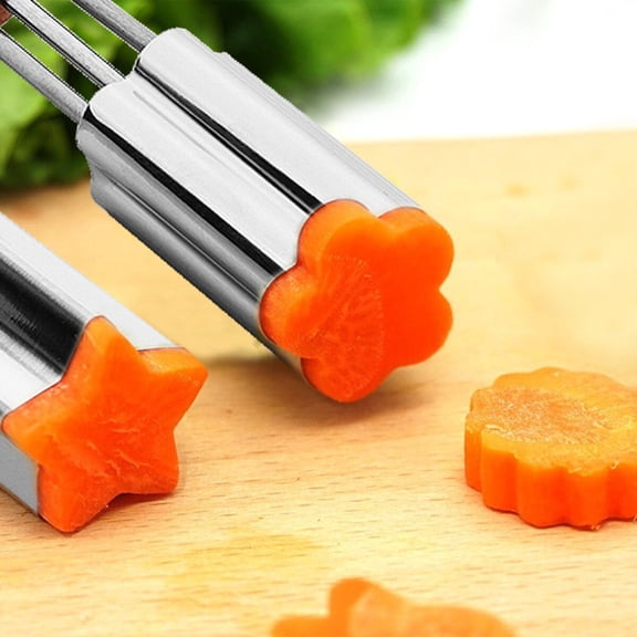 Minkissy Stainless Steel Flower-Shaped Cookie Mold for Baking Tools, Metal Cookie Cutter, 1 Piece
