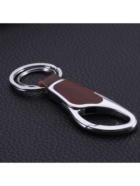 Brown Metal Key Organizer, Elegant Key Holder with Smooth Texture for Home, Office, and Everyday Use