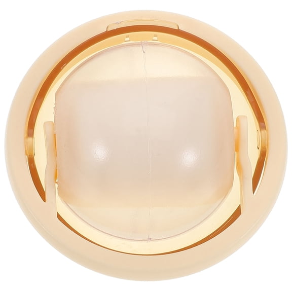 Minkissy Mini Gel Roller Lint Roller Light Yellow ABS Lint Removal for Everyday Cleaning 1Pack