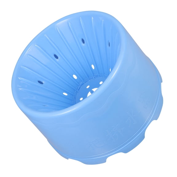 Minkissy Space-Saving Mop Bucket with Hollow Drainage Basket Design, Plastic Cleaning Tool Storage Solution