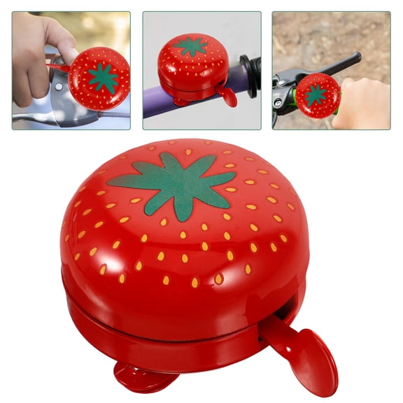 Minkissy Mountain Bike Bell Loud Ringing Tone Iron Red 1Pcs