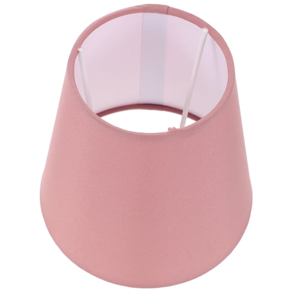 Minkissy Pink Fabric Lamp Shade Soft Lighting Ambiance for Table and Wall Lamps Easy Installation
