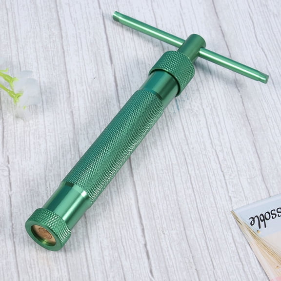 Minkissy Portable Clay Extruder Set Made of Alloy with 20 Interchangeable Discs for Clay Use Green